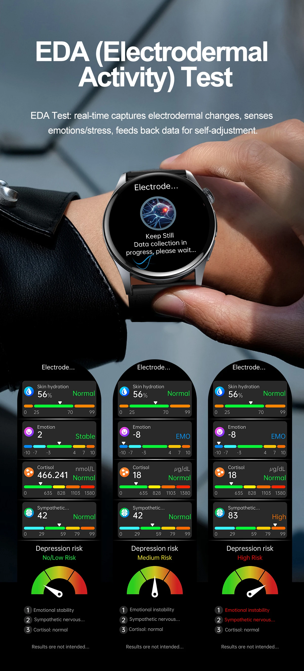 2026 New Air Pump Airbag Smart Watch High Precision Dynamic Blood Pressure Monitor ECG Heart Rate Health Smart watch For Adult