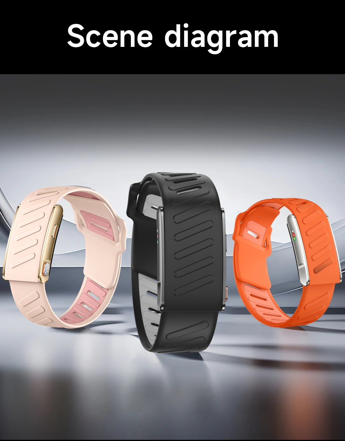 Newly Men Women Smart Band ECG Blood Pressure Uric Acid Monitor 3ATM Waterproof Sports Fitness Tracker Bracelet For Android iOS