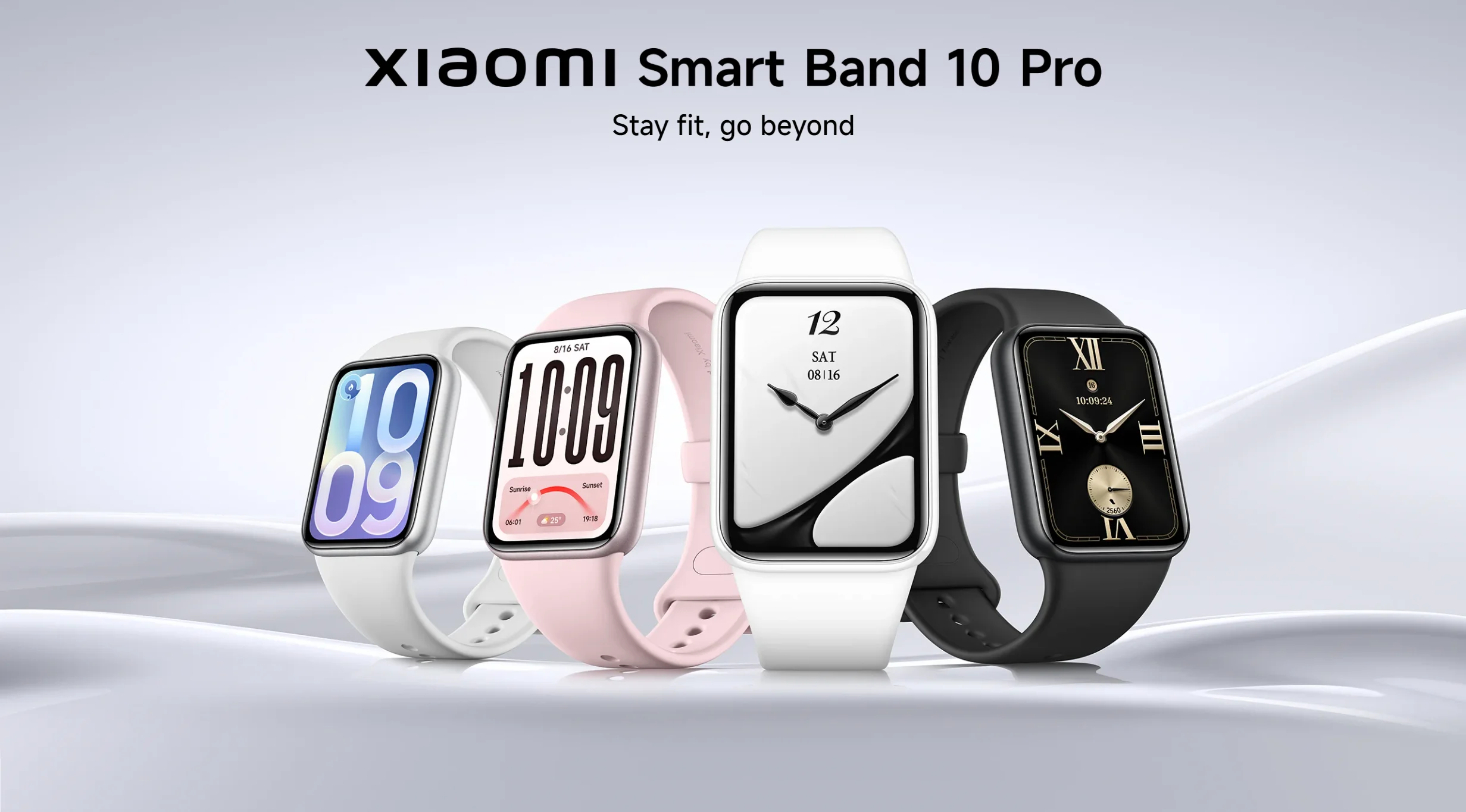 Global Version Xiaomi Smart Band 10 Pro 1.74" AMOLED Display 21 Days Battery 150+ Sports Modes 5ATM Bluetooth 5.4 Dual-device