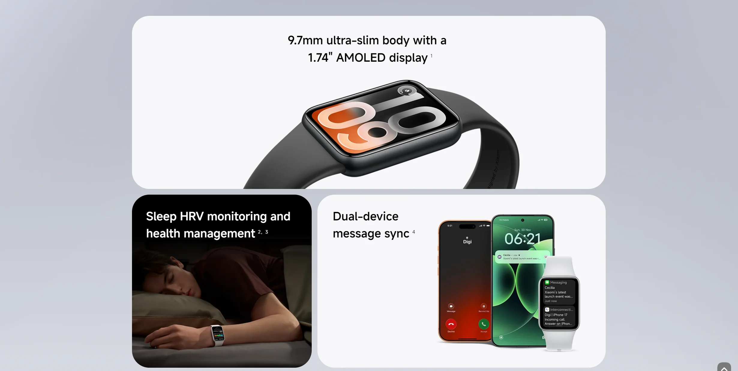 Global Version Xiaomi Smart Band 10 Pro 1.74" AMOLED Display 21 Days Battery 150+ Sports Modes 5ATM Bluetooth 5.4 Dual-device