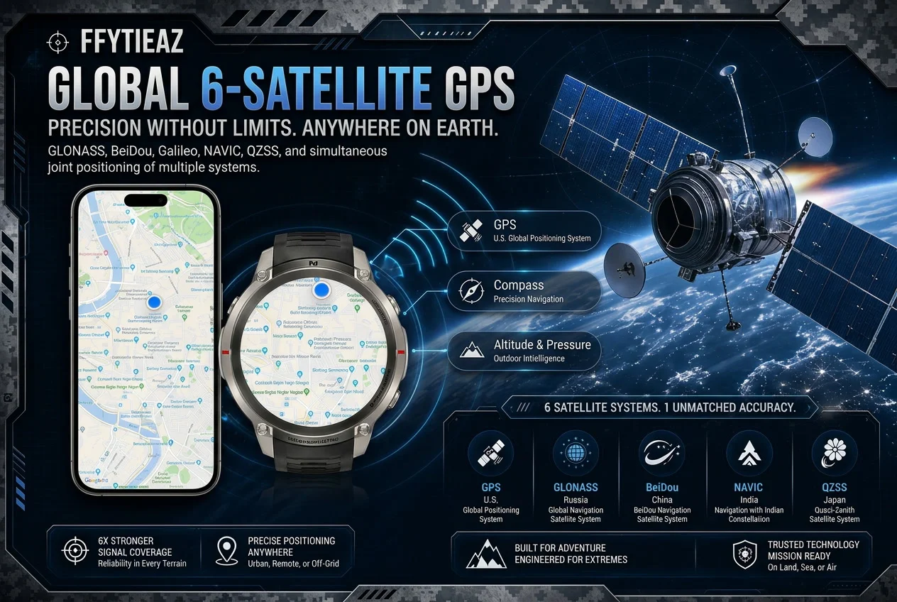 2026-Top Accurate GPS Smart Watch Offline Maps Download Compass Tracking 5ATM Waterproof Tactics Sport Smart Bracelet Men Gift