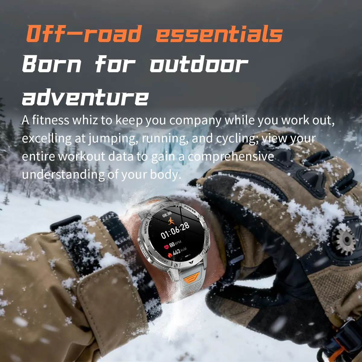 2026 New Military Outdoor Smart Watch Men 10ATM Waterproof Diving Heart Rate Monitor LED Flashlight Bluetooth Call Fitness Watch