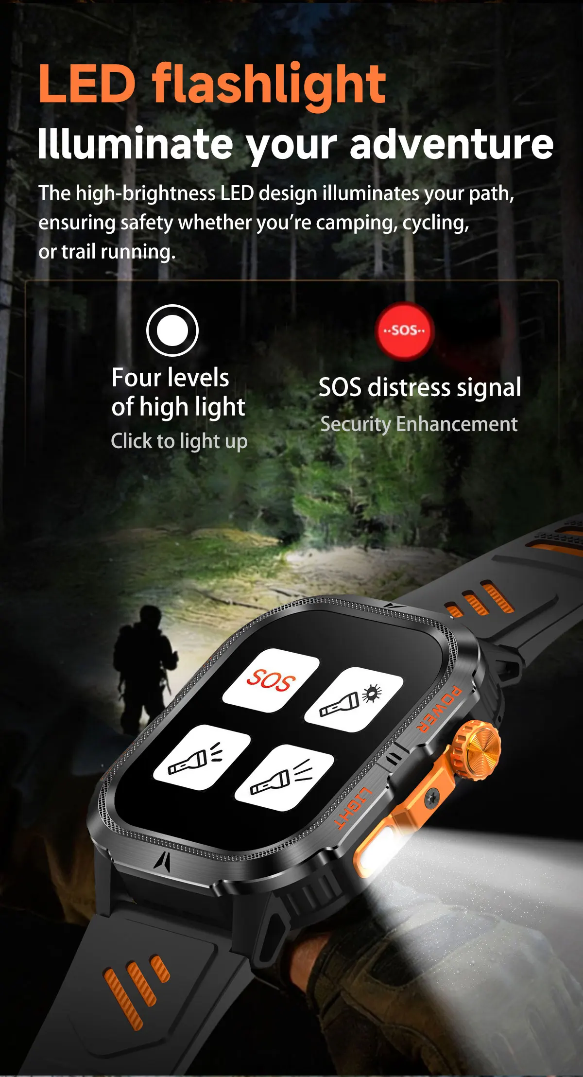The 2026 New Smartwatch Features a 2.01-Inch High-Definition Screen and a 1200mAh Large Battery That Can Store Up to 40 Hours of