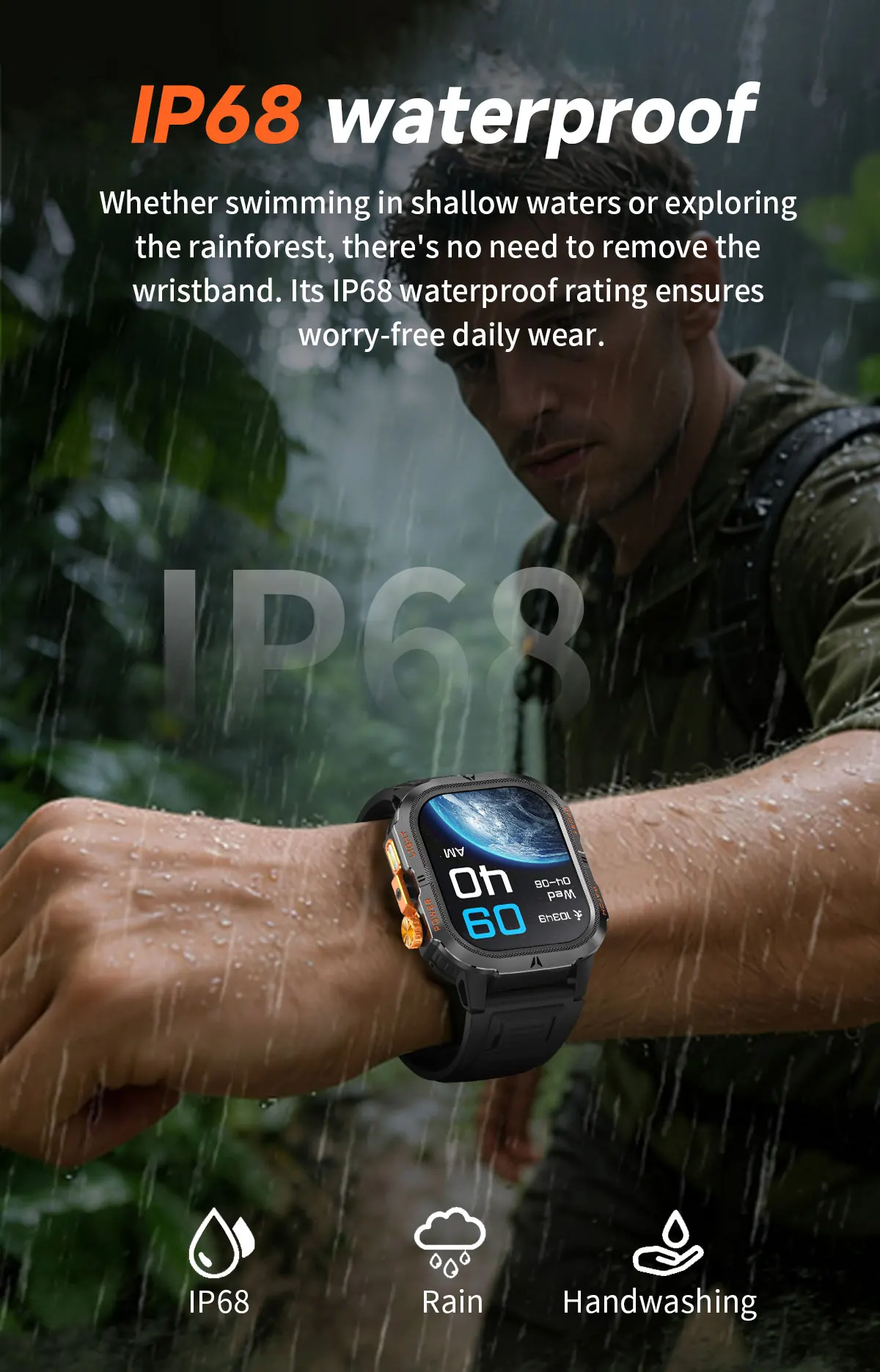 The 2026 New Smartwatch Features a 2.01-Inch High-Definition Screen and a 1200mAh Large Battery That Can Store Up to 40 Hours of