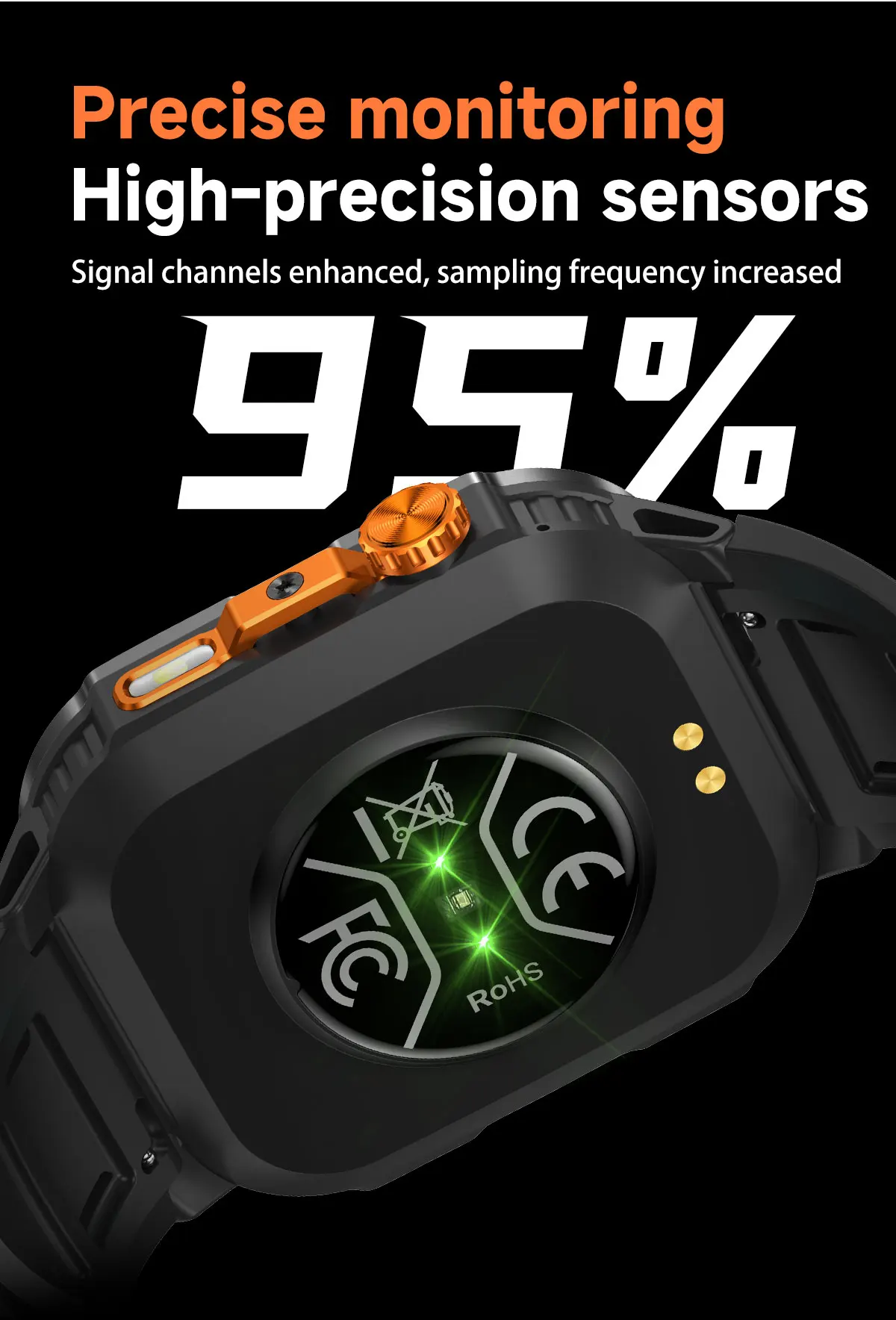 The 2026 New Smartwatch Features a 2.01-Inch High-Definition Screen and a 1200mAh Large Battery That Can Store Up to 40 Hours of