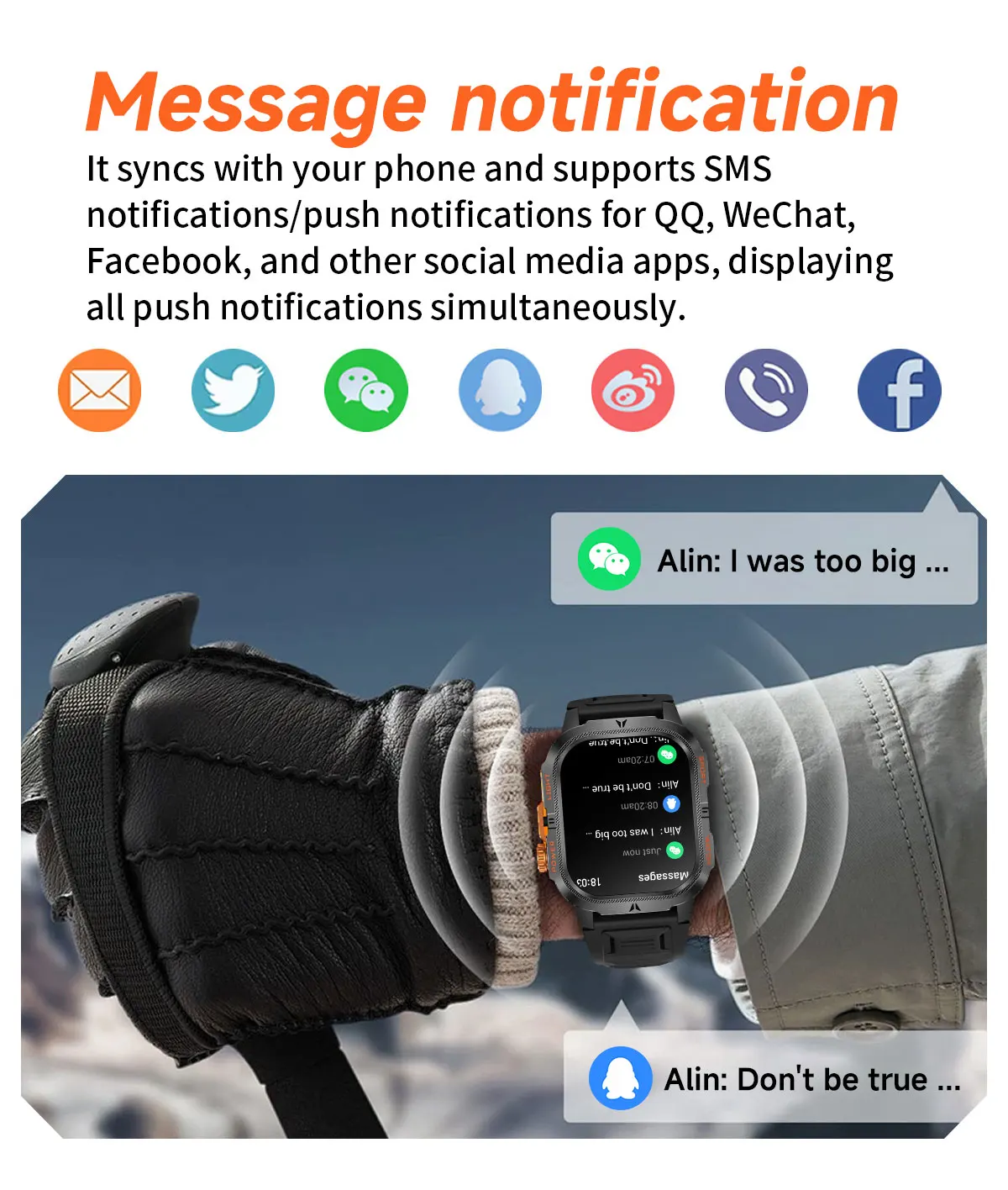 The 2026 New Smartwatch Features a 2.01-Inch High-Definition Screen and a 1200mAh Large Battery That Can Store Up to 40 Hours of