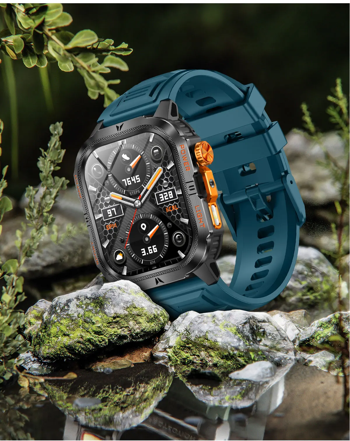 The 2026 New Smartwatch Features a 2.01-Inch High-Definition Screen and a 1200mAh Large Battery That Can Store Up to 40 Hours of