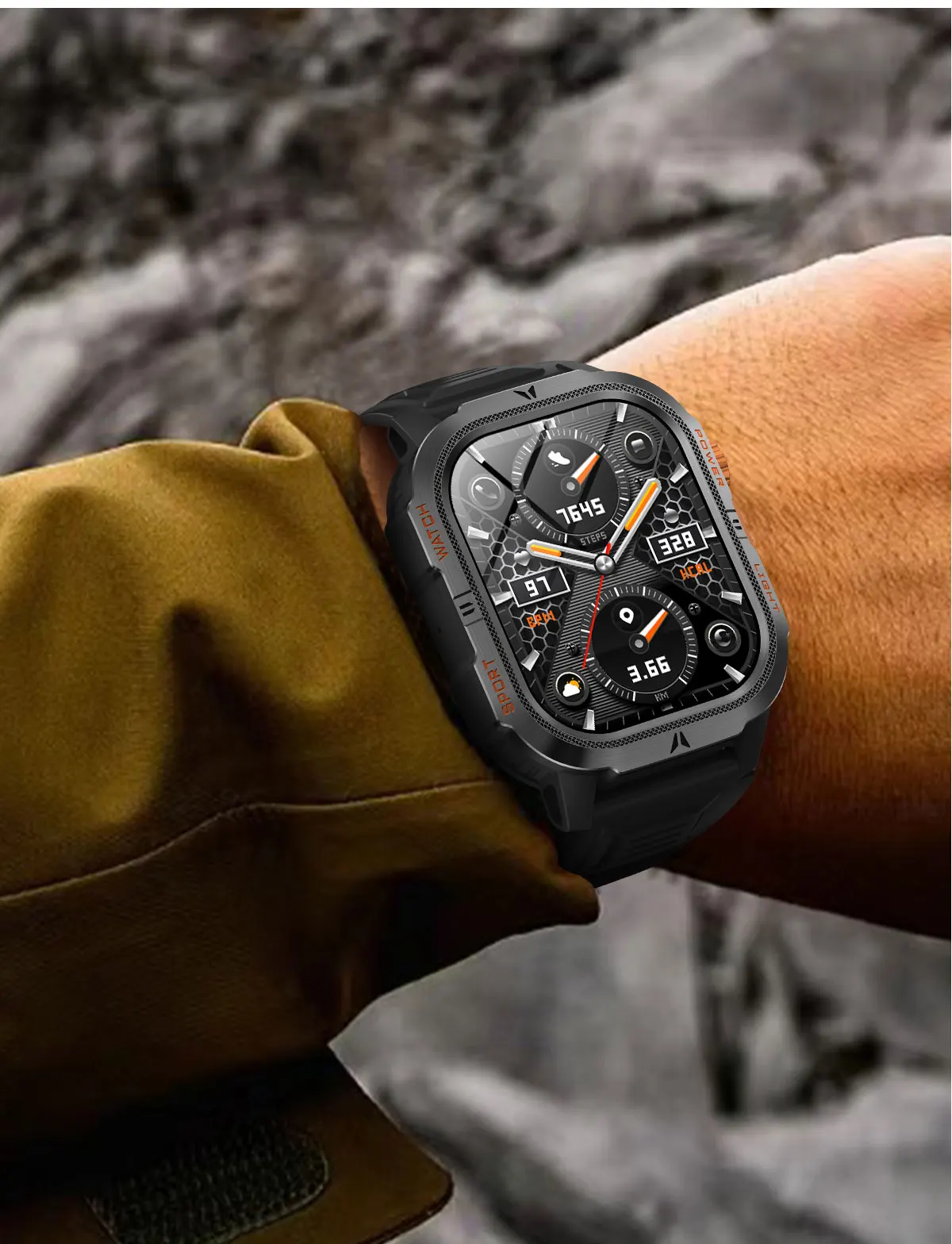 The 2026 New Smartwatch Features a 2.01-Inch High-Definition Screen and a 1200mAh Large Battery That Can Store Up to 40 Hours of