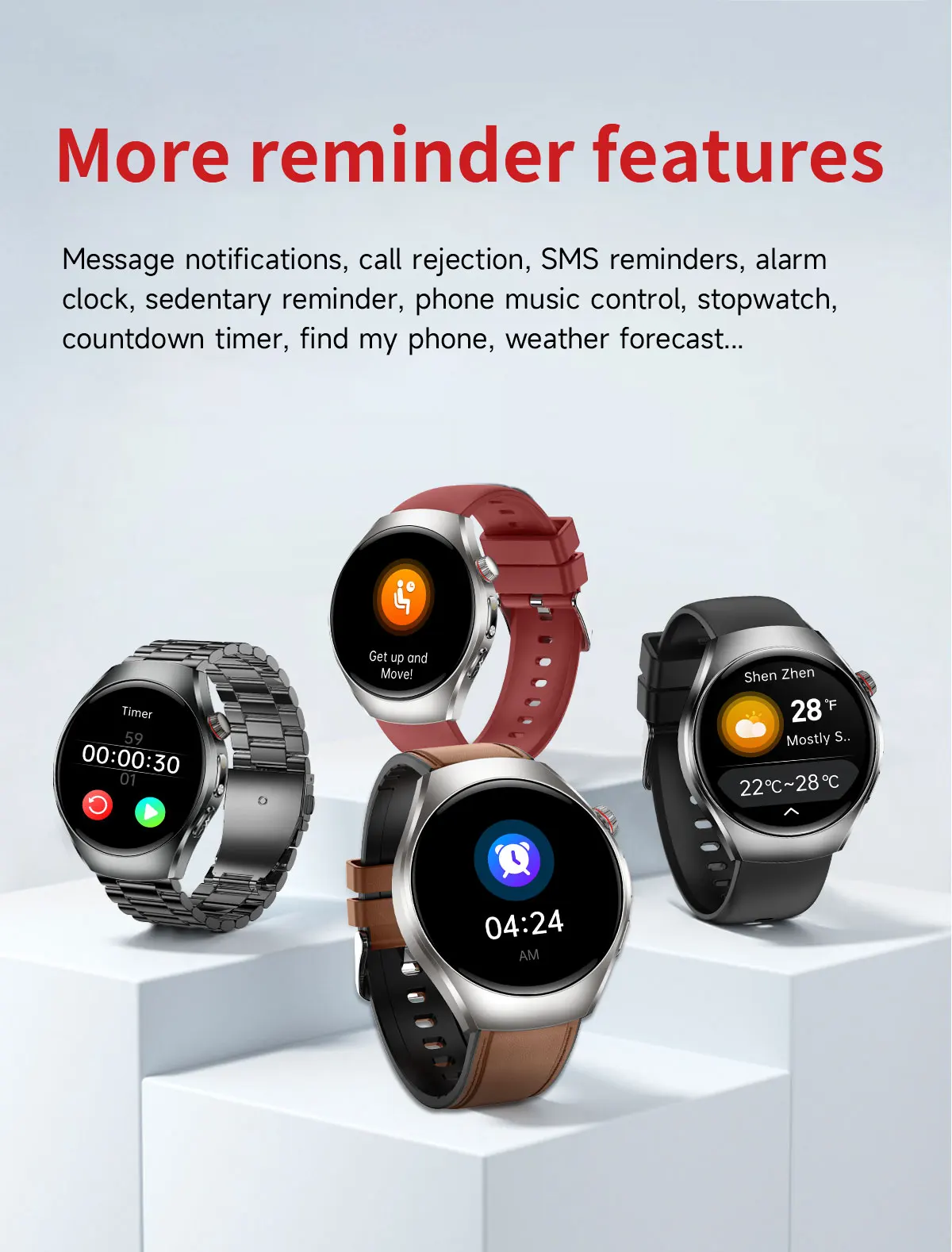 2026 New ECG Smart Watch Body Analysis Blood Oxygen Uric Acid Fatigue Detection Micro-Physical Examination Sapphire Smartwatches
