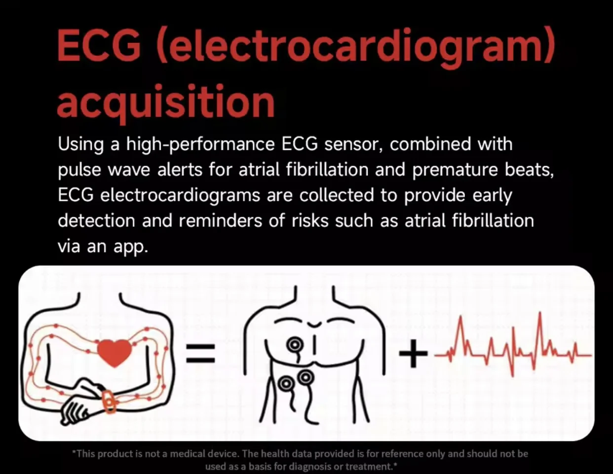 2026 New ECG Smart Watch Body Analysis Blood Oxygen Uric Acid Fatigue Detection Micro-Physical Examination Sapphire Smartwatches