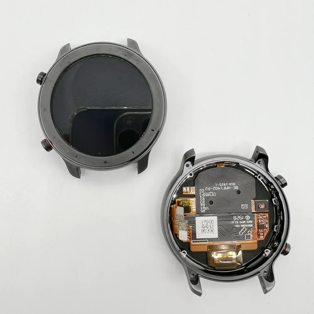 AMOLED LCD Display Touch Screen for Huami Amazfit GTR 47mm A1901 A1902 Digitizer Assembly with Frame Repair Replacement Parts