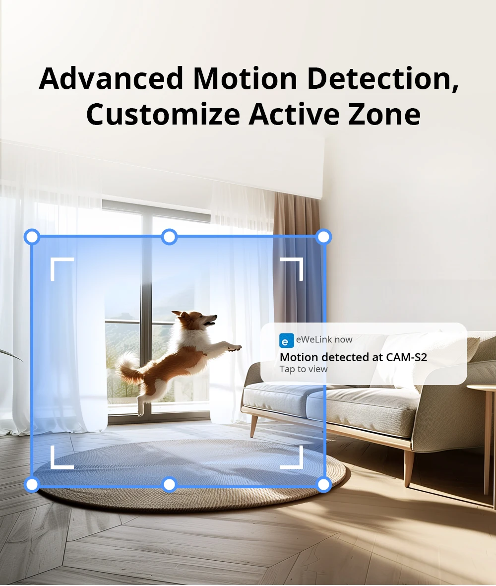 SONOFF CAM Slim Gen2 Easy Micro WiFi 1080P Human Motion Detection Remote Monitoring Lightweight Camera with Google Alexa APP