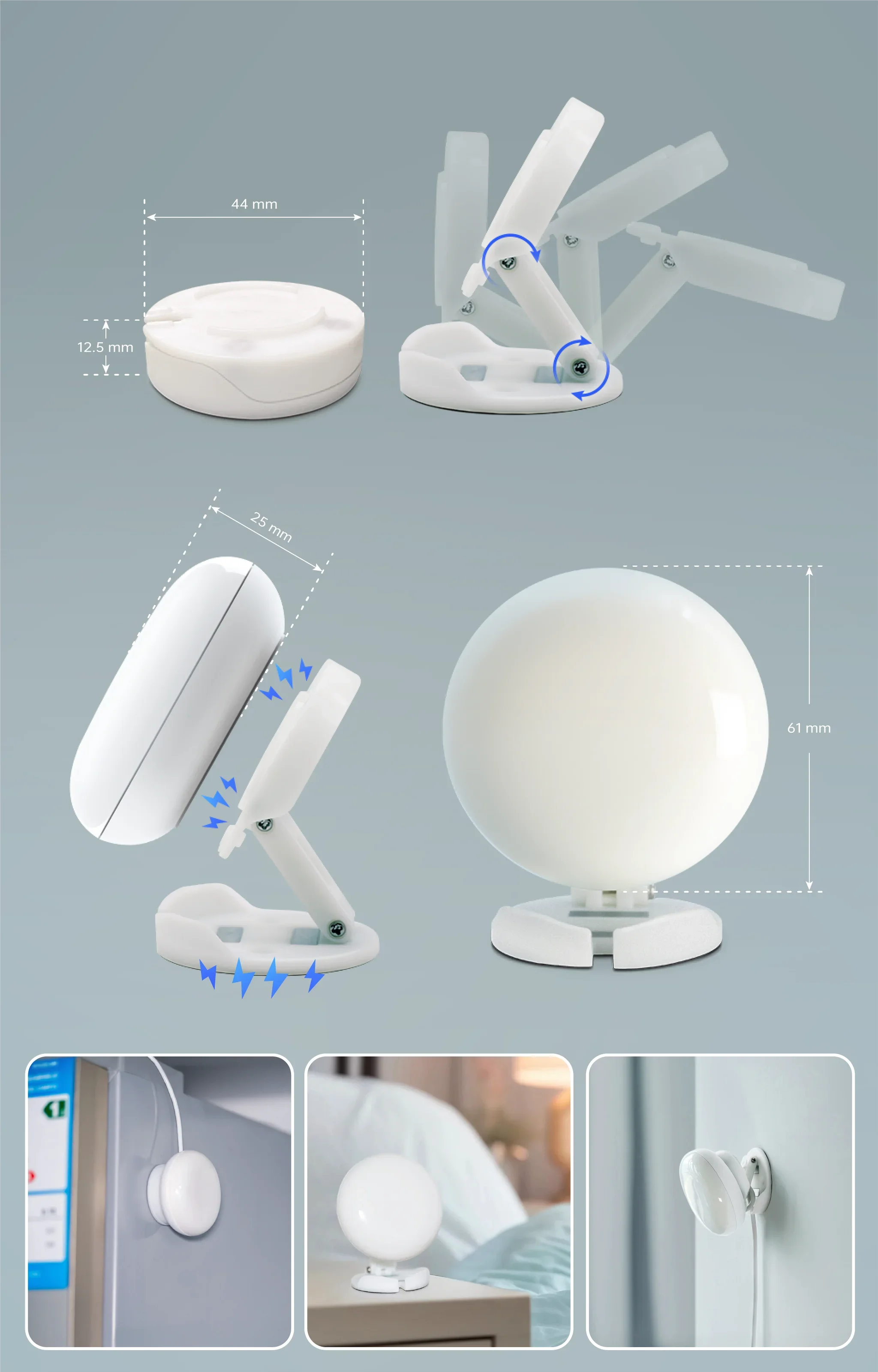 LinknLink EMotion Ultra 60GHz MmWave Radar WiFi Smart Presence Sensor, IR, Brightness, Temperature, Humidity, MQTT, Works with A