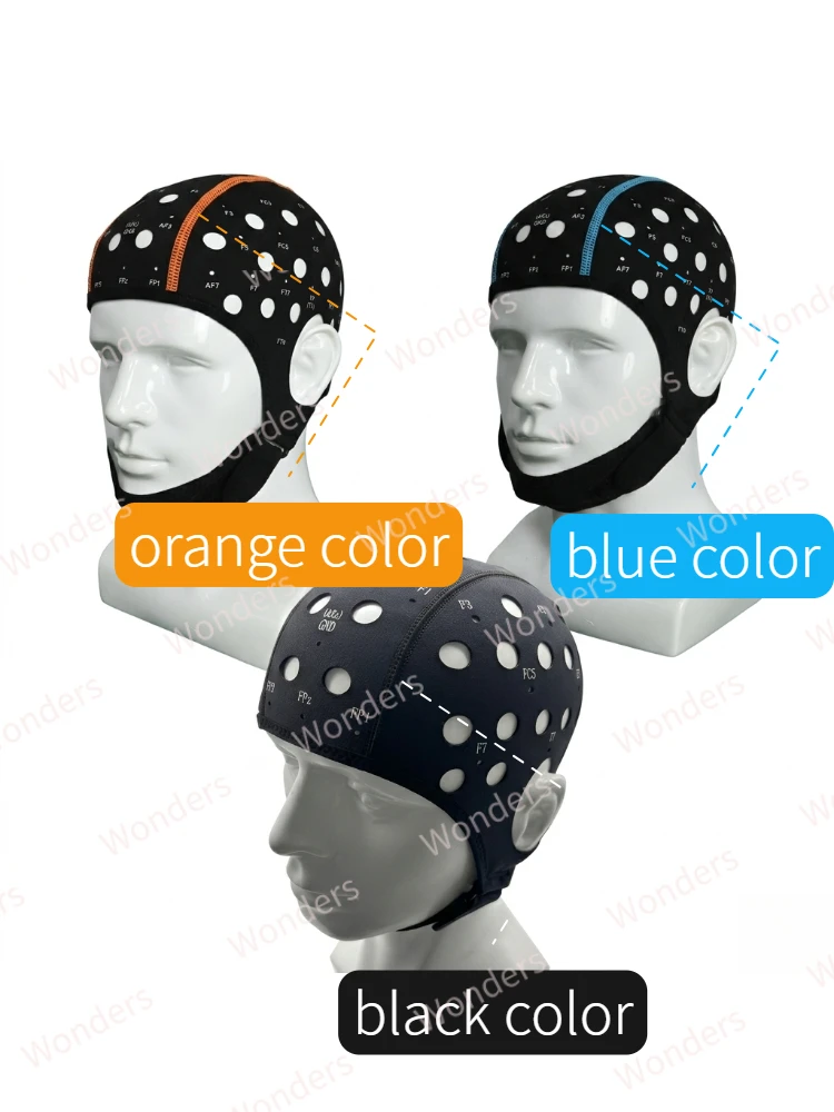8/16/32/64 Channels EEG Cap Research-Grade Comfortable Brainwave Monitoring Caps Enhanced Signal Accuracy Reliable EEG Solution