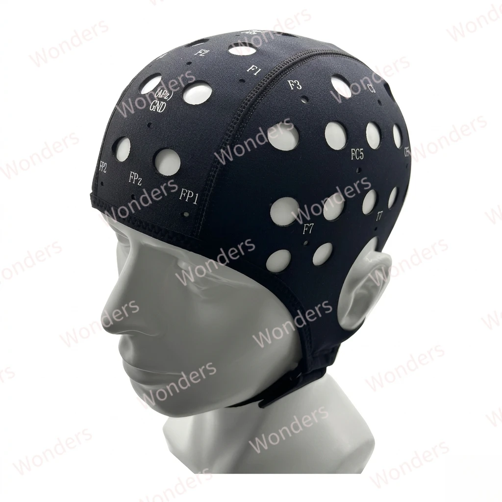 8/16/32/64 Channels EEG Cap Research-Grade Comfortable Brainwave Monitoring Caps Enhanced Signal Accuracy Reliable EEG Solution