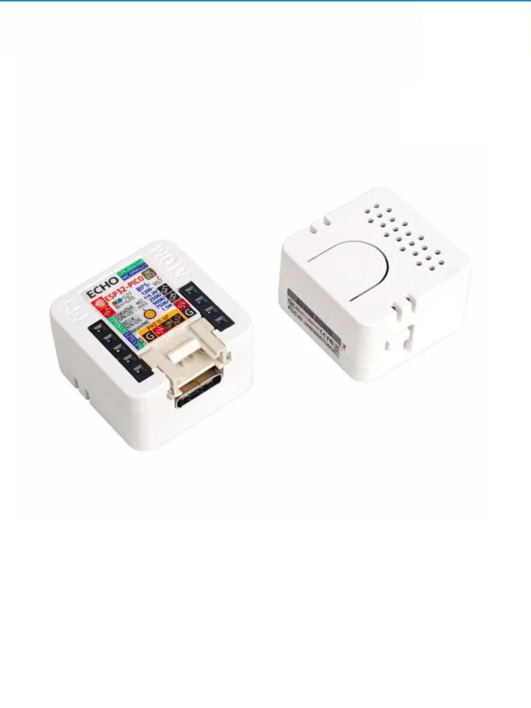 M5Stack ATOM Echo programmable Mini Smart Speaker ESP32 Voice Control Module with BLE/Wi-Fi for IoT Prototyping & DIY Projects