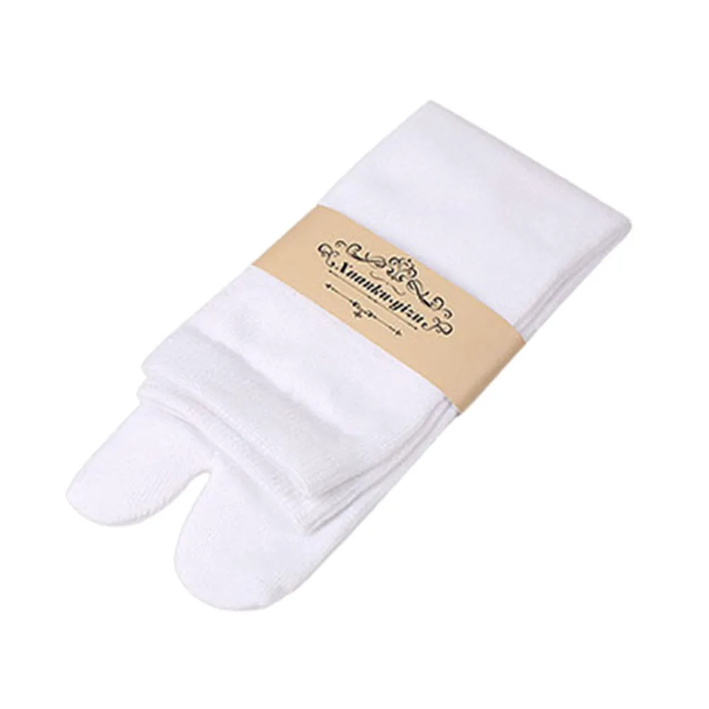 1-5Pair Japanese Style Two Finger Socks Unisex Clog Socks Polyester Toe Separation Socks Kimono Flip Flop Sandal Split Toe Sock