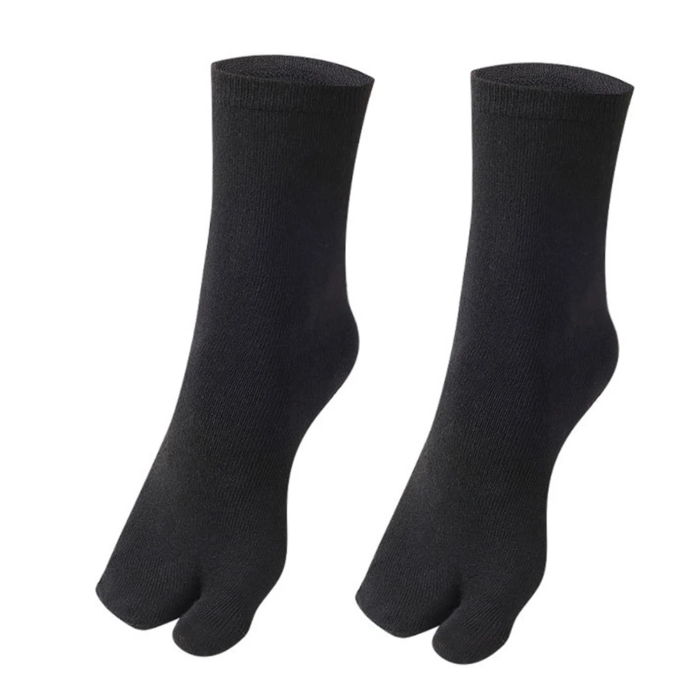 1-5Pair Japanese Style Two Finger Socks Unisex Clog Socks Polyester Toe Separation Socks Kimono Flip Flop Sandal Split Toe Sock