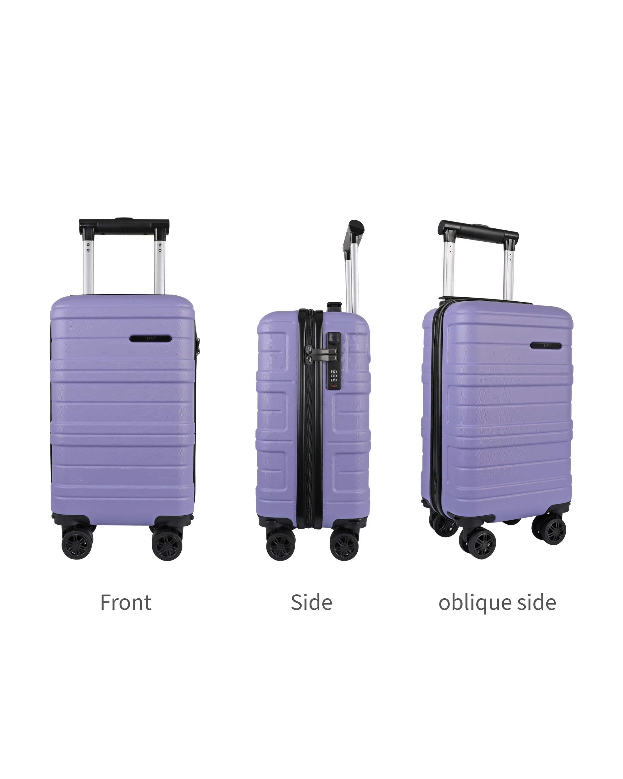 Ryanair 40x25x20 Cabin Suitcase with Detachable Wheels, Underseat Carry On Luggage, Airline Approved Cabin Bag for EasyJet & Wizz Air