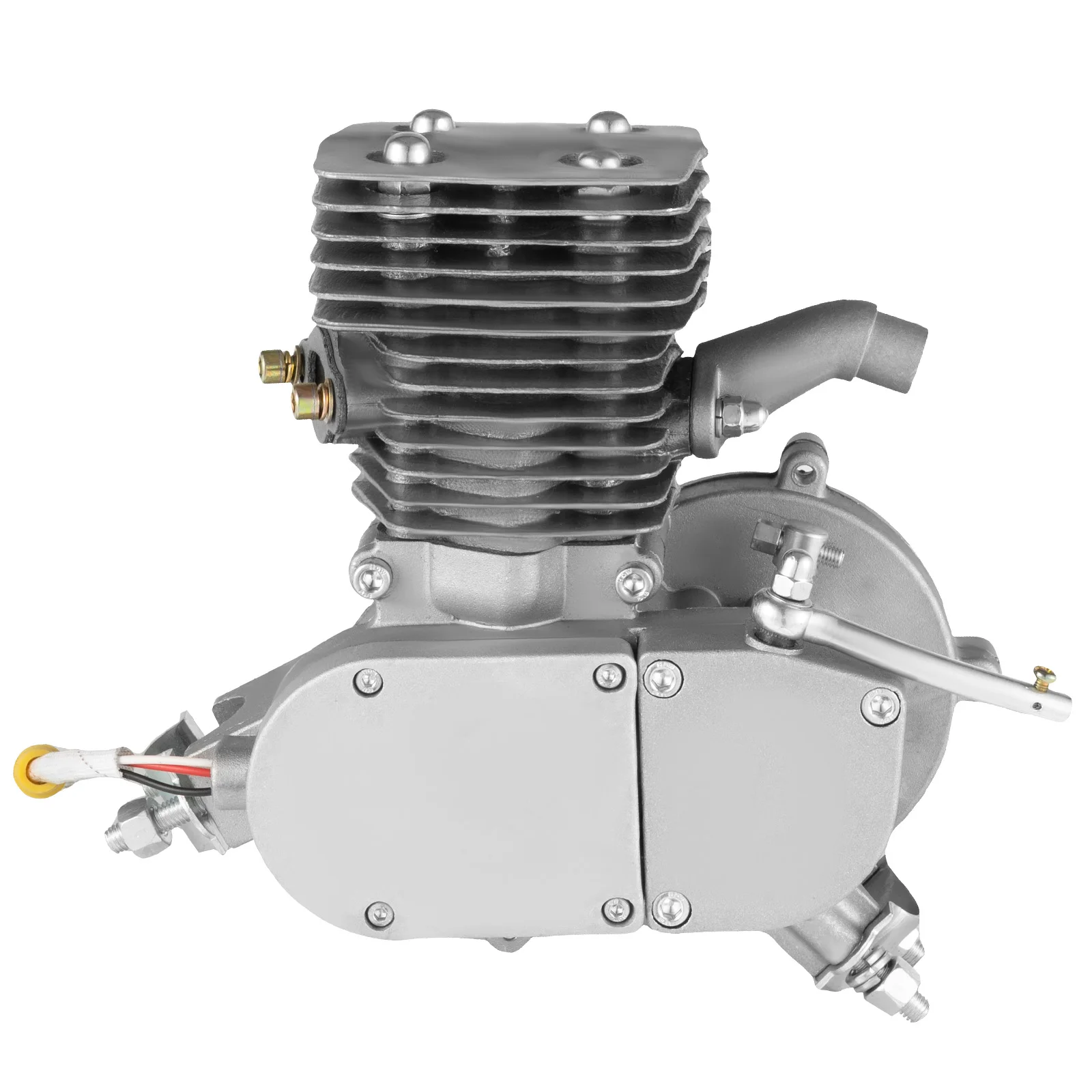 36/44 Tooth 100CC 2-stroke Bike Petrol Engine Set Bicycle Gasoline Engine Kit Modify The Speed Single Cylinder, Air-cooling
