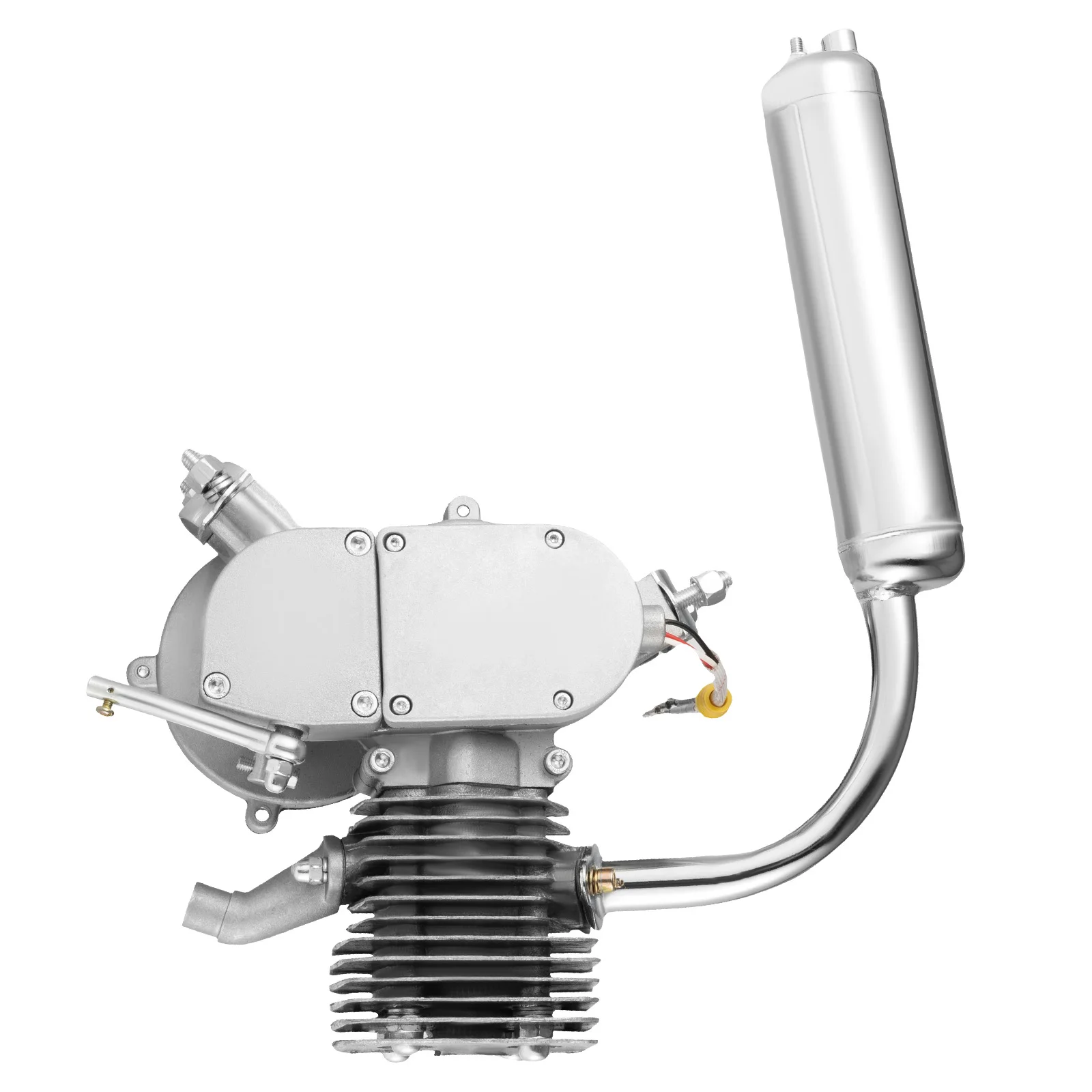 36/44 Tooth 100CC 2-stroke Bike Petrol Engine Set Bicycle Gasoline Engine Kit Modify The Speed Single Cylinder, Air-cooling