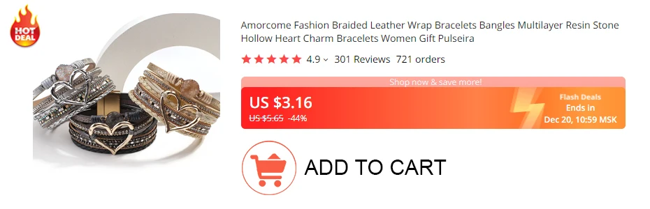 Amorcome Champagne Gold Color Metal Charm Genuine Leather Bracelet for Women Femme Fashion Wide Wrap Bracelets Bangles Jewelry