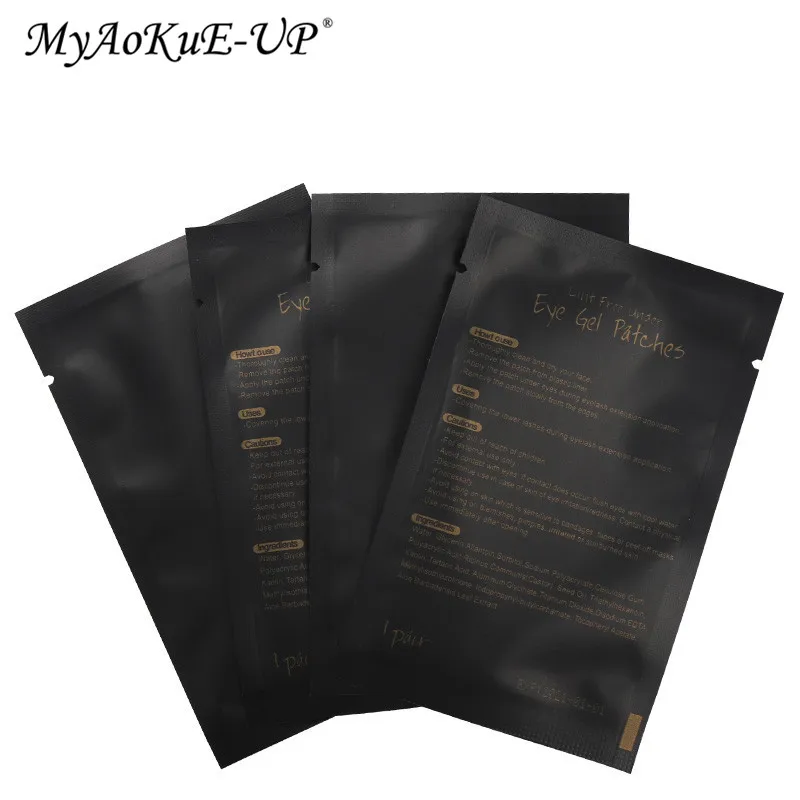 HOT 50/100 Pairs Eyelash Pad Gel Patch For Grafting Eyelash Extension Patches Eye Tips Sticker Wraps Cosmetic Makeup Tools