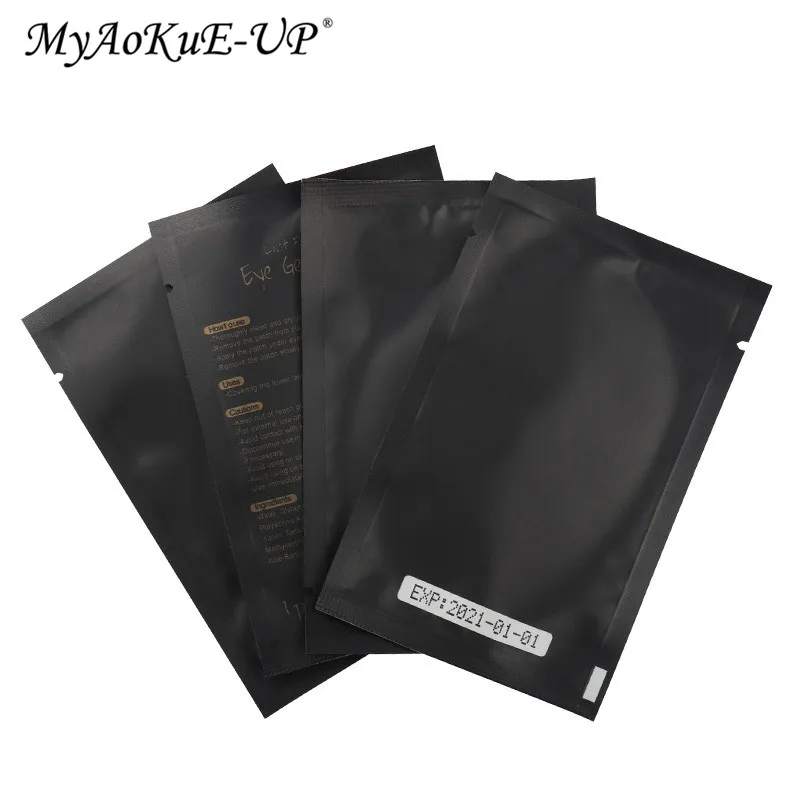 HOT 50/100 Pairs Eyelash Pad Gel Patch For Grafting Eyelash Extension Patches Eye Tips Sticker Wraps Cosmetic Makeup Tools