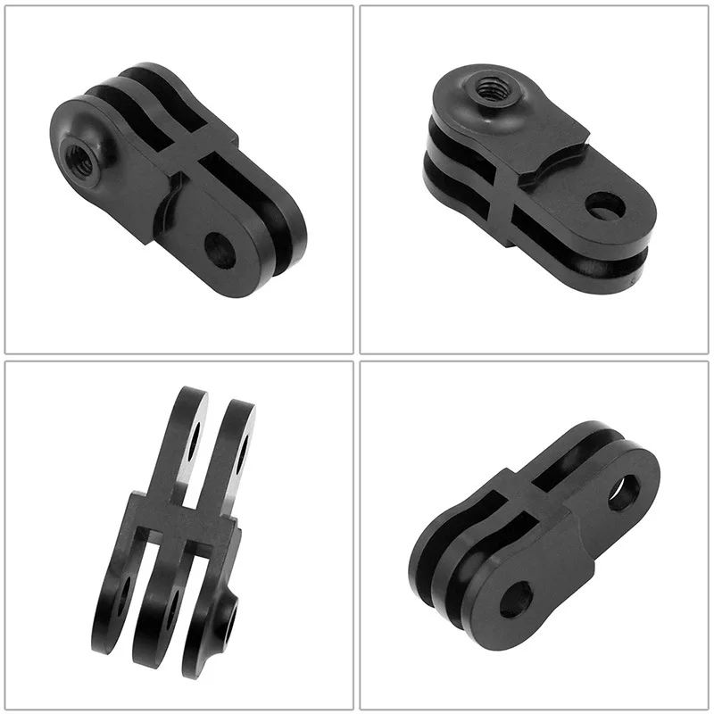 Aluminium Mount Metal Pivot Arm Adjust Arm Straight Joints adapter Same Direction For Gopro Hero 12 13 Insta360 DJI Accessories