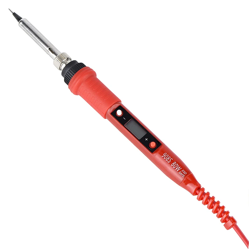 JCD 80W Electric Soldering Iron 220V 110V Adjustable Temperature Solder Iron LCD Display Welding Repair Tools Soldering Iron Tip