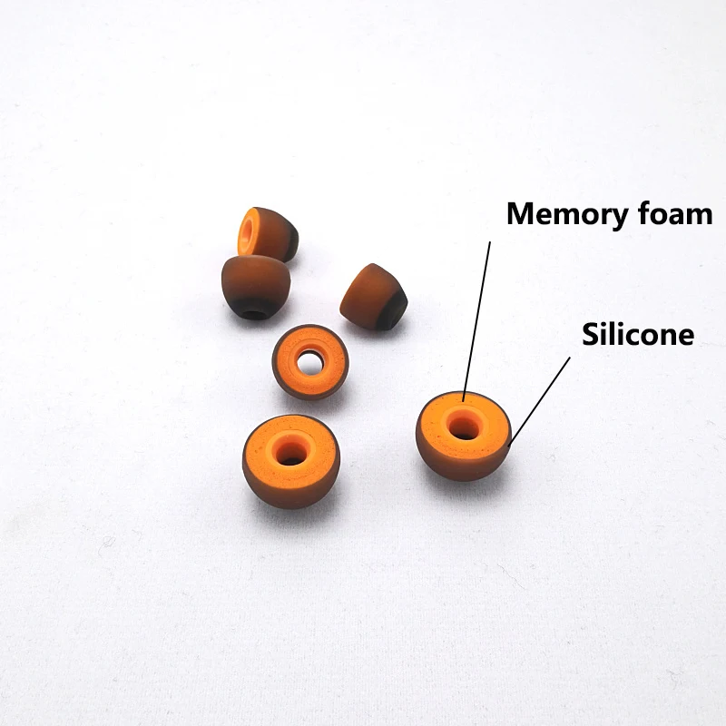Memory Foam Earphones Silicone Case In-Ear Covers Earbud Tips Ear Caps Eartips Pads Cushion For Headphone Accessories