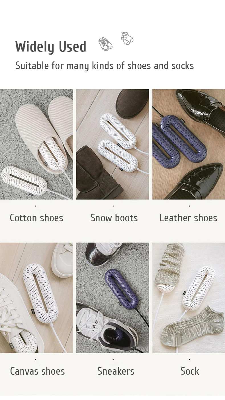 Household Electric Shoe Dryer Timing Boot Dryer UV Deodorizate Sterilization Dehumidificate Portable Shoes Dryer Machine Heater