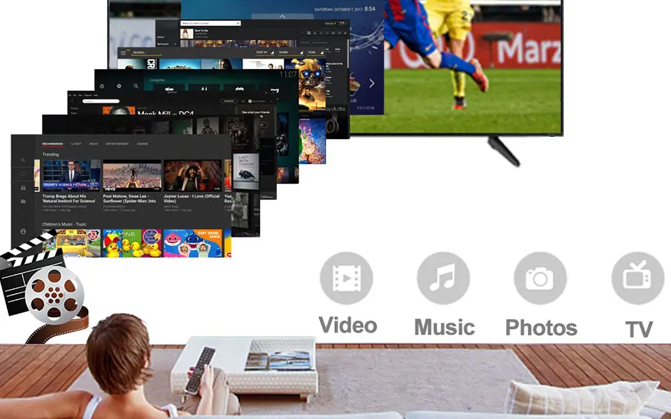 For Europe H.265 DVB-T2&C TV Decoder Dolby HD 1080P Mini TV Tuner HEVC 10Bit U8mini Digital Terrestrial Receiver Support WiFi