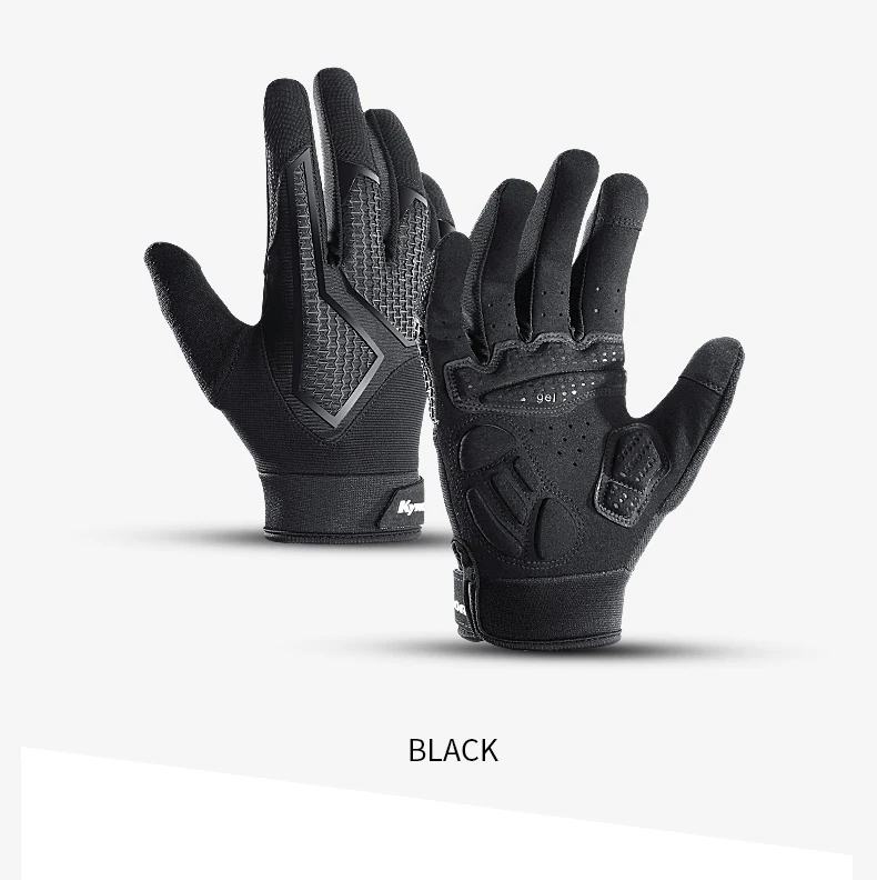 Long Finger Non-Slip Shock-Absorbing Cycling Gloves Spring And Summer Men'S Breathable Sunscreen Touch Screen Riding Gloves
