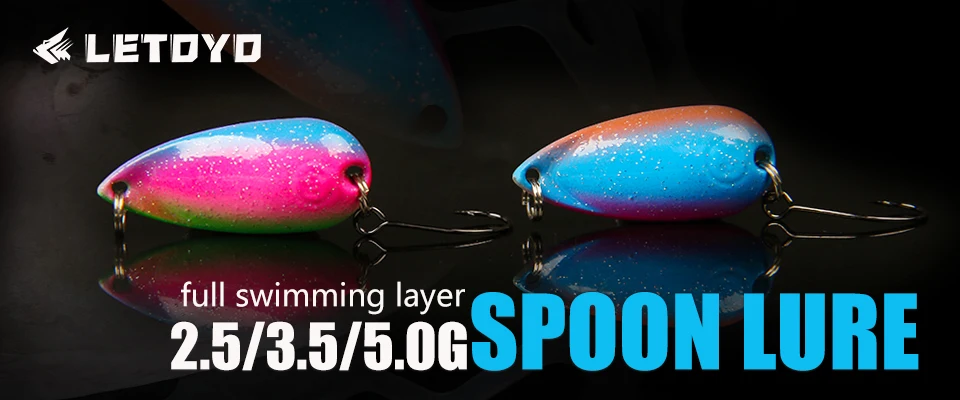 LETOYO Floating Micro Crankbaits 30mm2g Artificial Surface Wake Bait Crank Wobblers with spoon Fishing Lures for Trout Bass