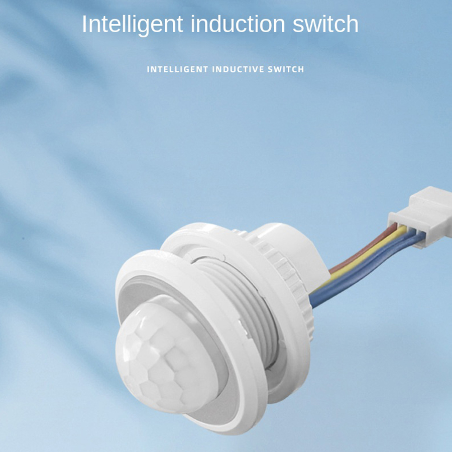 AC 85V-265V LED PIR Adjustable Delay Embedded Human Body Infrared Detector Infrared Motion Sensor Detector Switch Hot Selling