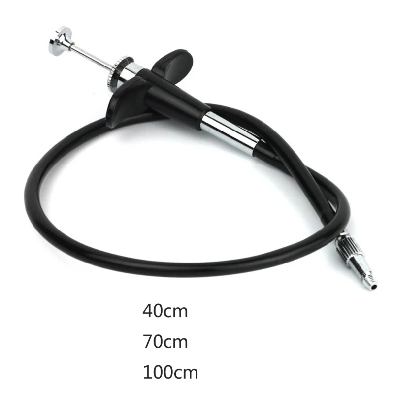 Camera Manual Shutter Release Control Cable 40cm/70cm/100cm Mechanical Locking Shutter Line Prevents Camera Vibration