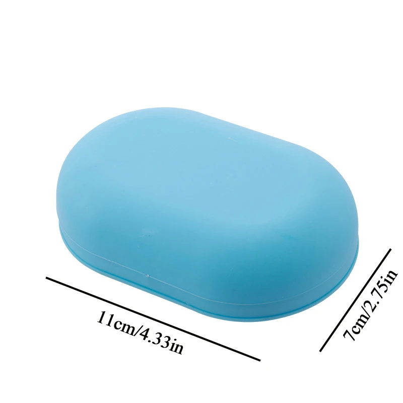 Waterproof Leak Proof Sealed Soap Box Travel Stylish Compact Easy To Carry Bathroom Storage Sealed Box Bathroom Supplies