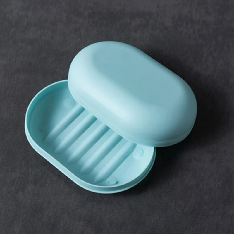 Waterproof Leak Proof Sealed Soap Box Travel Stylish Compact Easy To Carry Bathroom Storage Sealed Box Bathroom Supplies