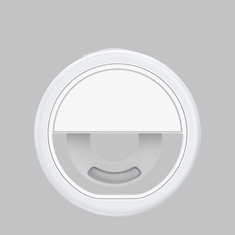 USB Charge Led Selfie Ring Light Mobile Phone Lens LED Selfie Lamp Ring for iPhone Samsung Xiaomi Huawei Phone Selfie Light
