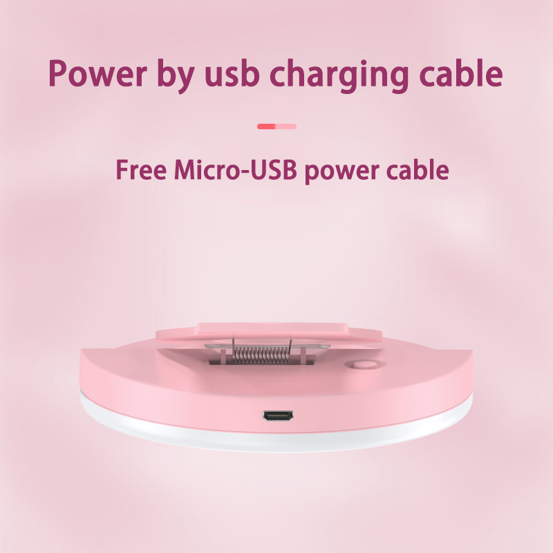 USB Charge Led Selfie Ring Light Mobile Phone Lens LED Selfie Lamp Ring for iPhone Samsung Xiaomi Huawei Phone Selfie Light