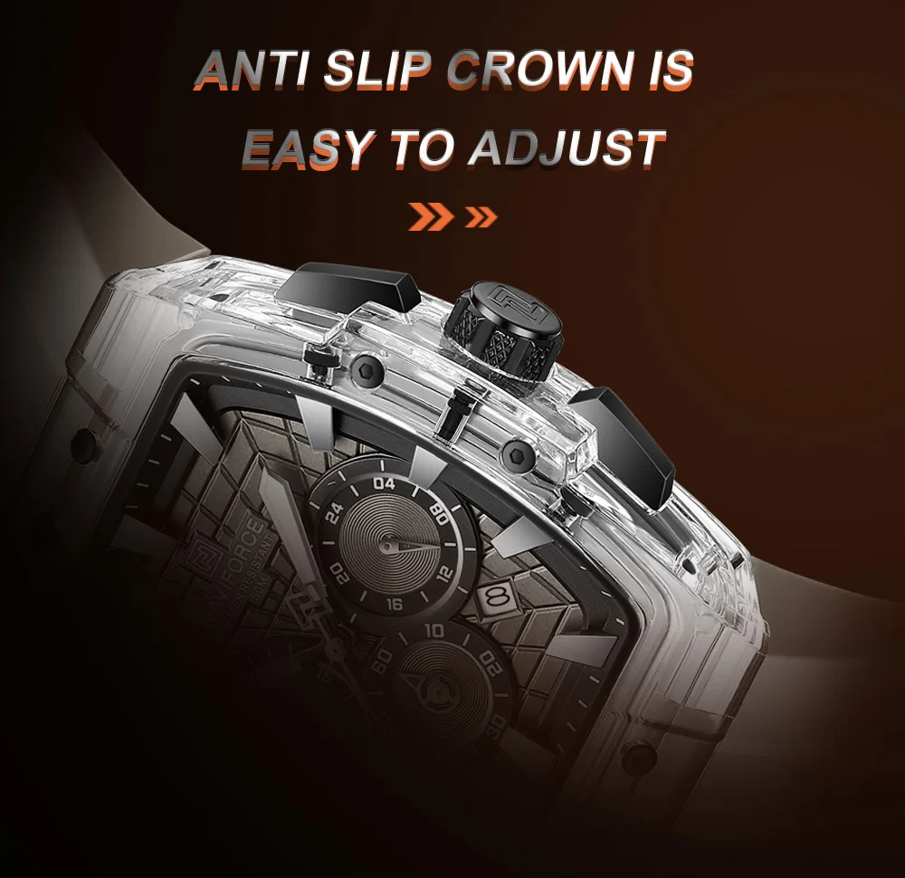 NAVIFORCE Top Brand Men Watches Multifunctional Chronograph Luminous Hands 30m Waterproof Silicone Strap Original Man Watch