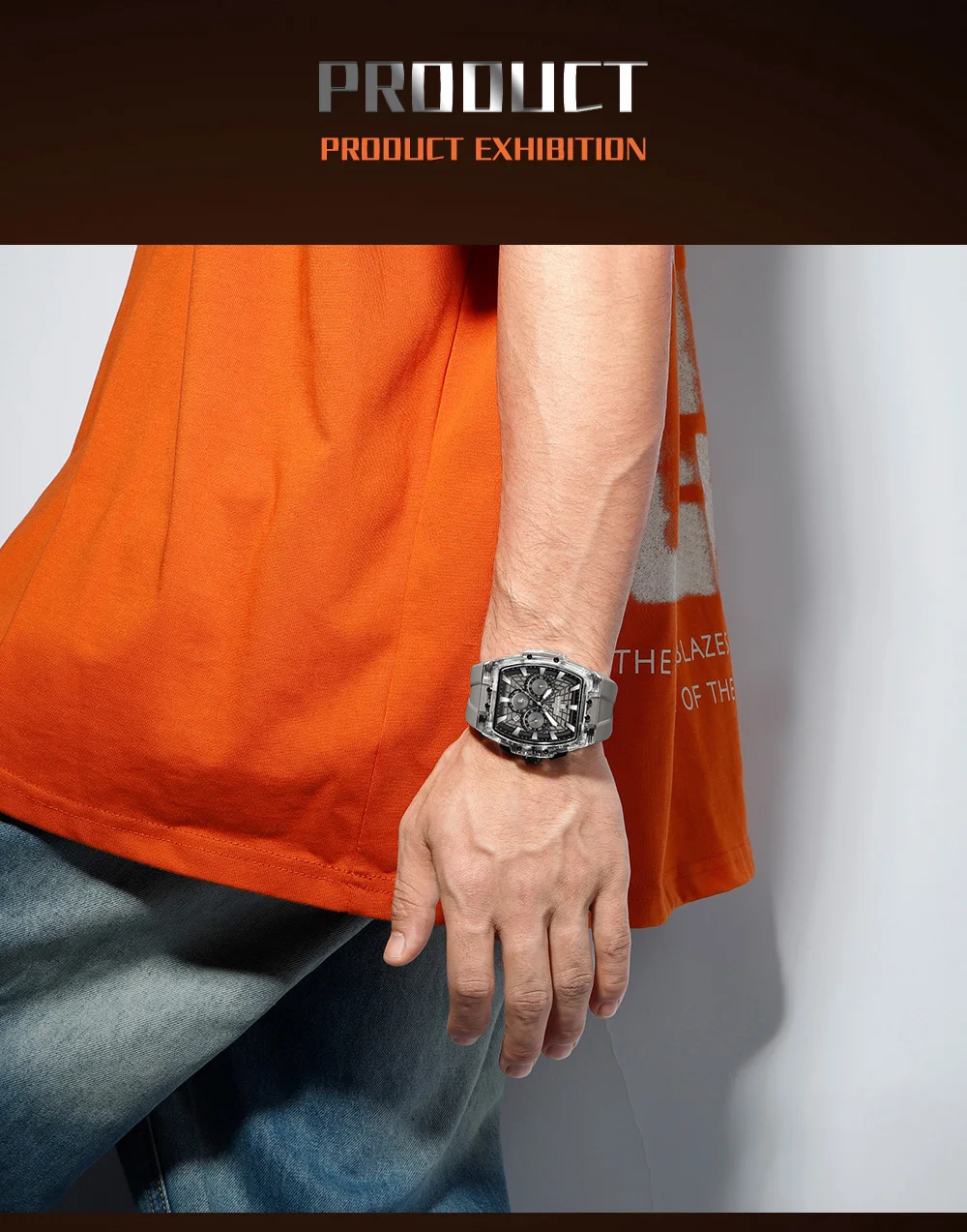 NAVIFORCE Top Brand Men Watches Multifunctional Chronograph Luminous Hands 30m Waterproof Silicone Strap Original Man Watch