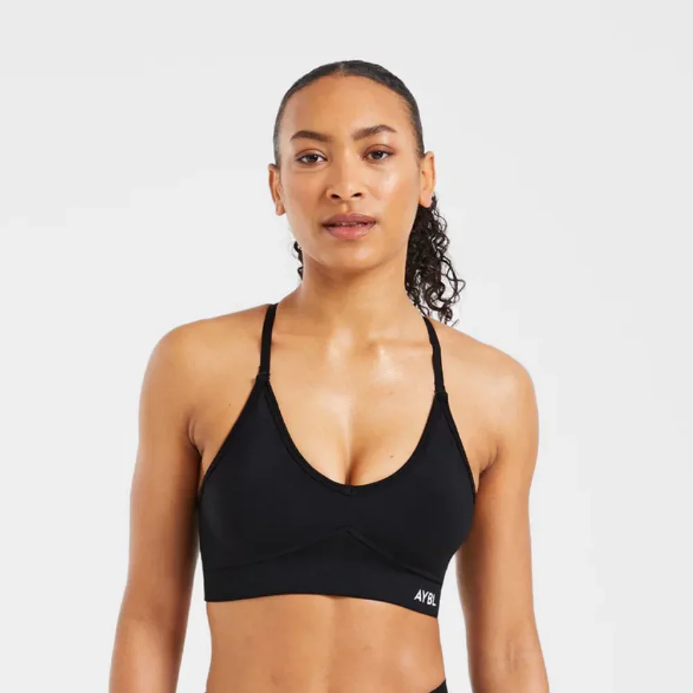 Brand Women's Sports & Yoga Bra — Women's Compression Fitness Bra — Non-slip, Moisture-Wicking Material