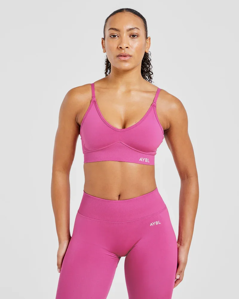 Brand Women's Sports & Yoga Bra — Women's Compression Fitness Bra — Non-slip, Moisture-Wicking Material