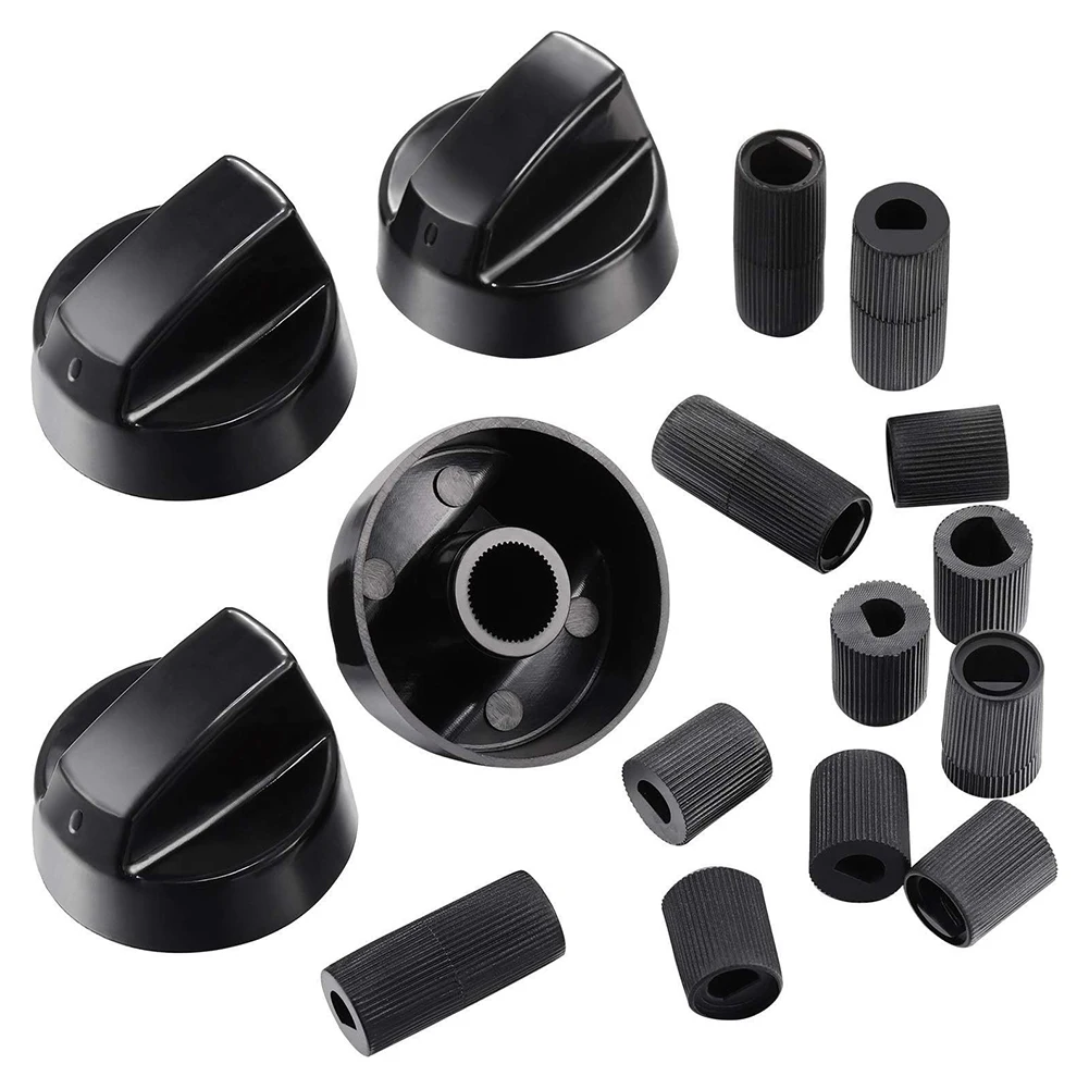 Control Knobs With Adapters Versatile Control Knobs Set Knobs & 12 PCS Adapters For Stoves & Ovens Control Knob