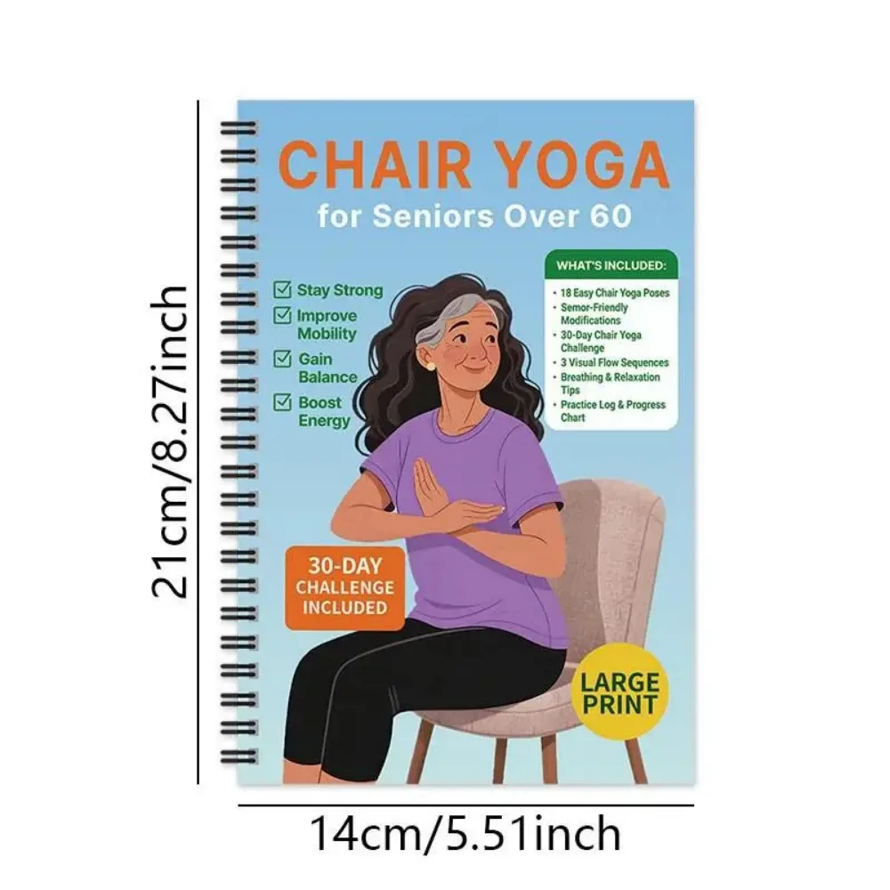 New products elderly chair weight loss yoga books A variety of general sports books elderly sports yoga books
