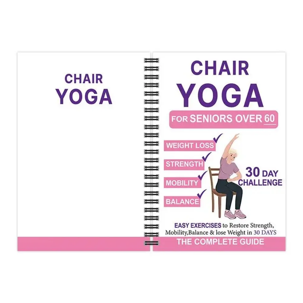 New products elderly chair weight loss yoga books A variety of general sports books elderly sports yoga books