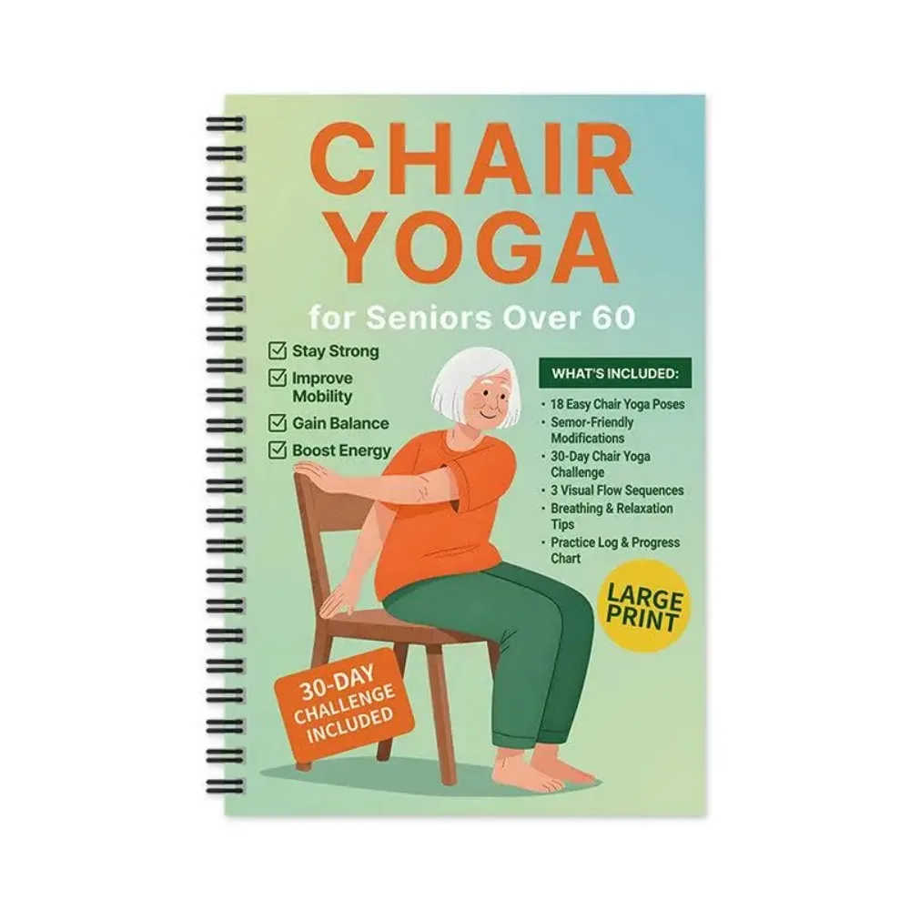 New products elderly chair weight loss yoga books A variety of general sports books elderly sports yoga books