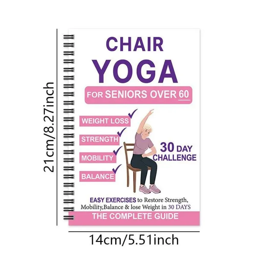 New products elderly chair weight loss yoga books A variety of general sports books elderly sports yoga books